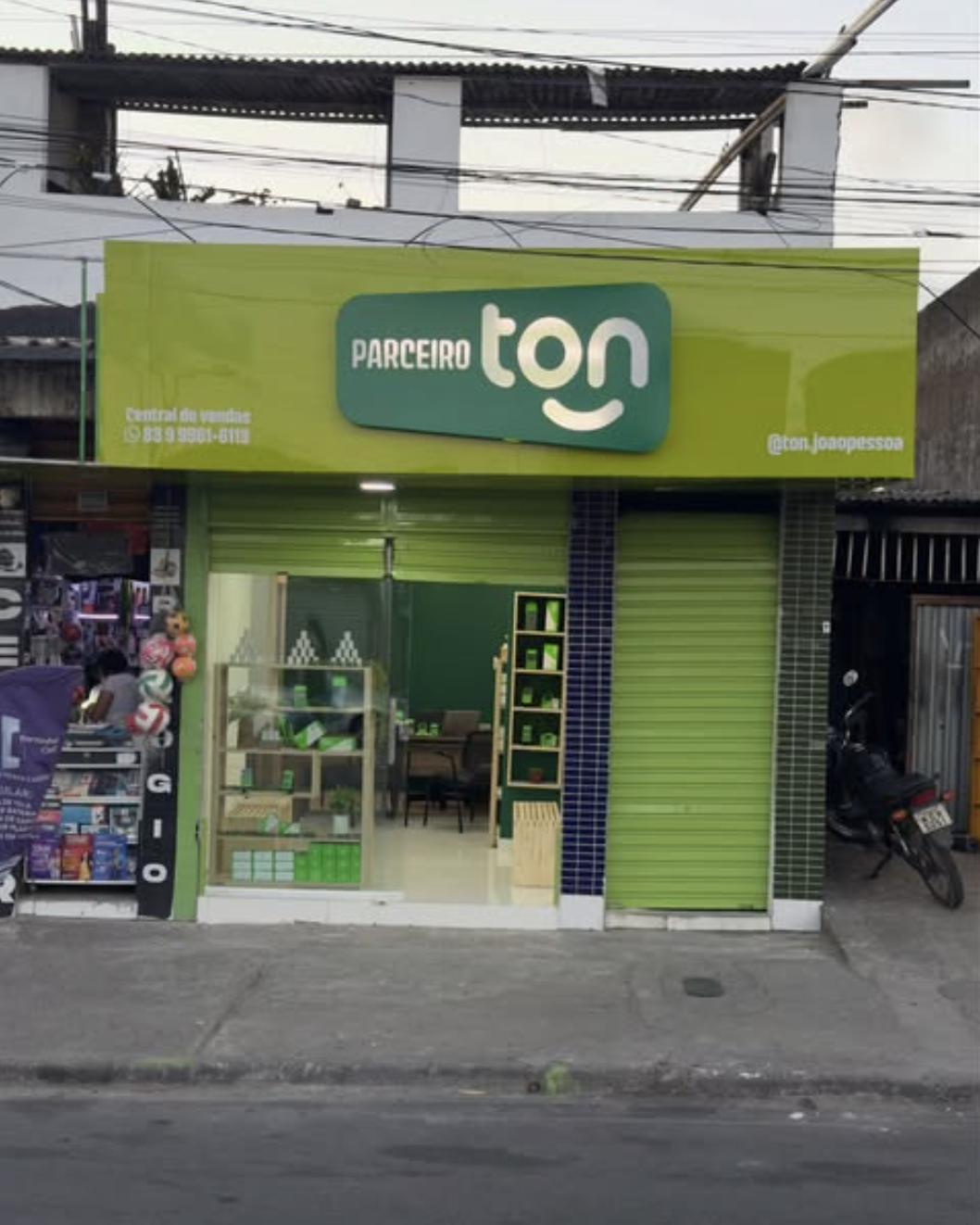 Fachada da Loja João Pessoa